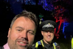 Chris in Lyme Regis with Dorset Police